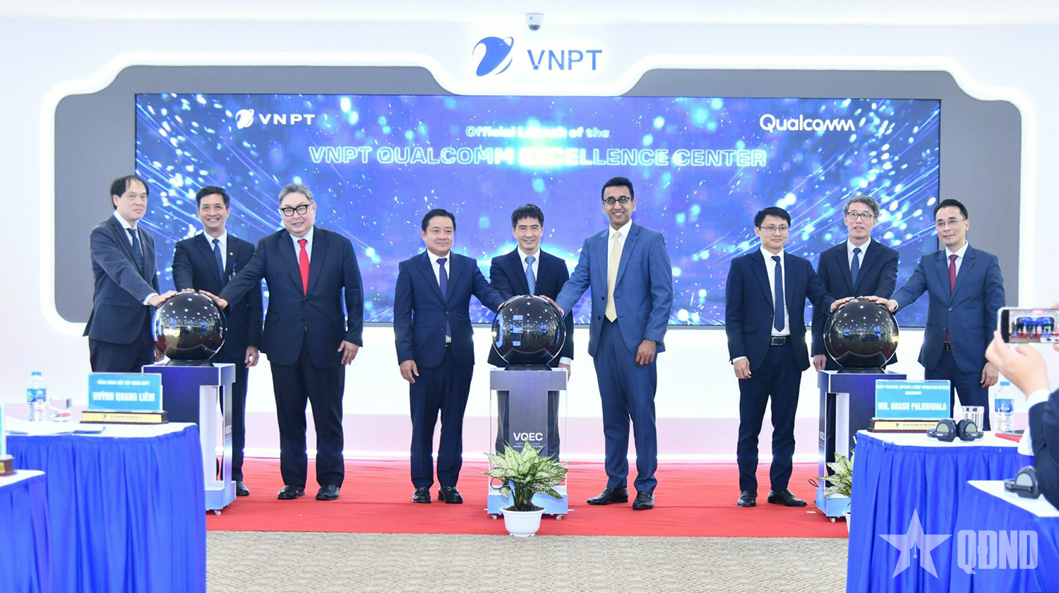 Chính thức ra mắt Trung tâm xuất sắc VNPT - Qualcomm (VQEC)